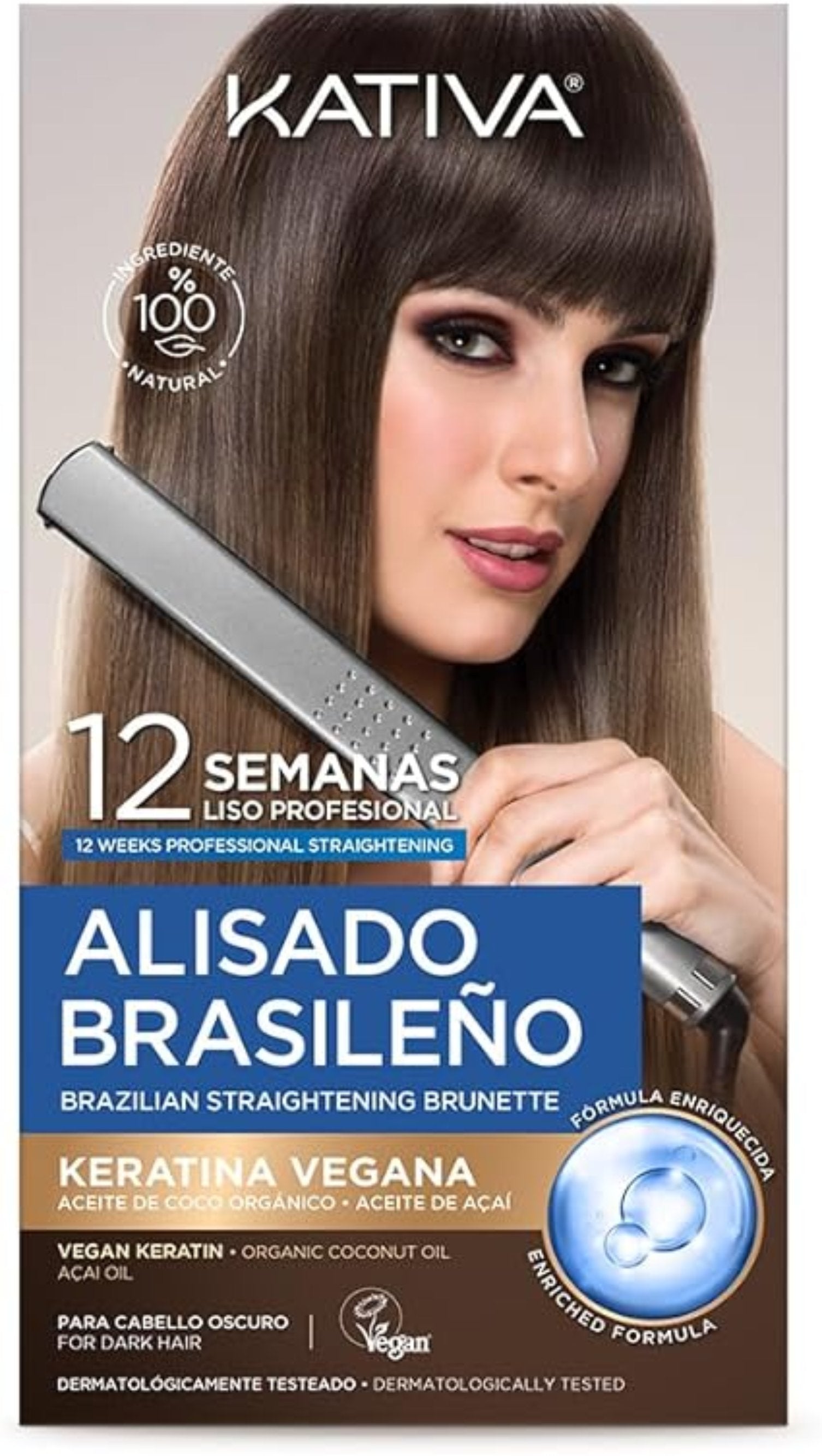 Alisado Permanente Flequillo Keratina En El Flequillo Alaciado Con