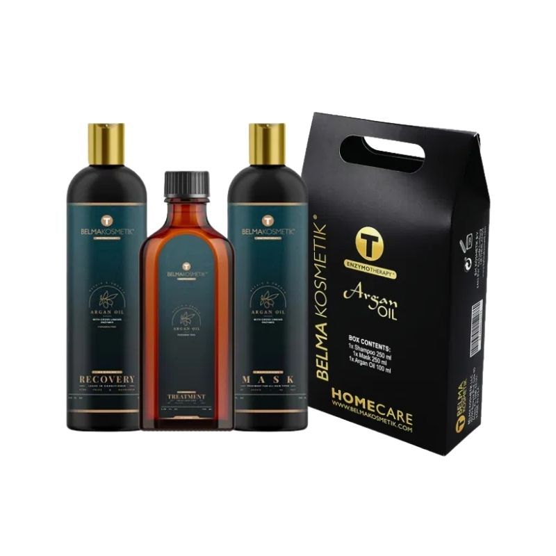 Belmakosmetik pack mantenimiento argan ( champu + mascarilla + tratamiento )