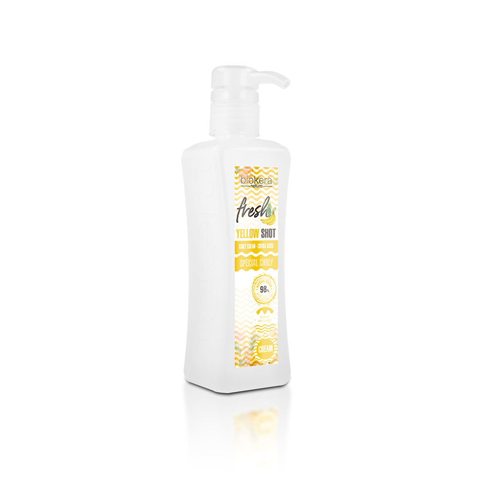 Salerm cosmetics Biokera yellow shot curly cream 1000ml