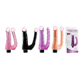 dildo consolador doble de silicona