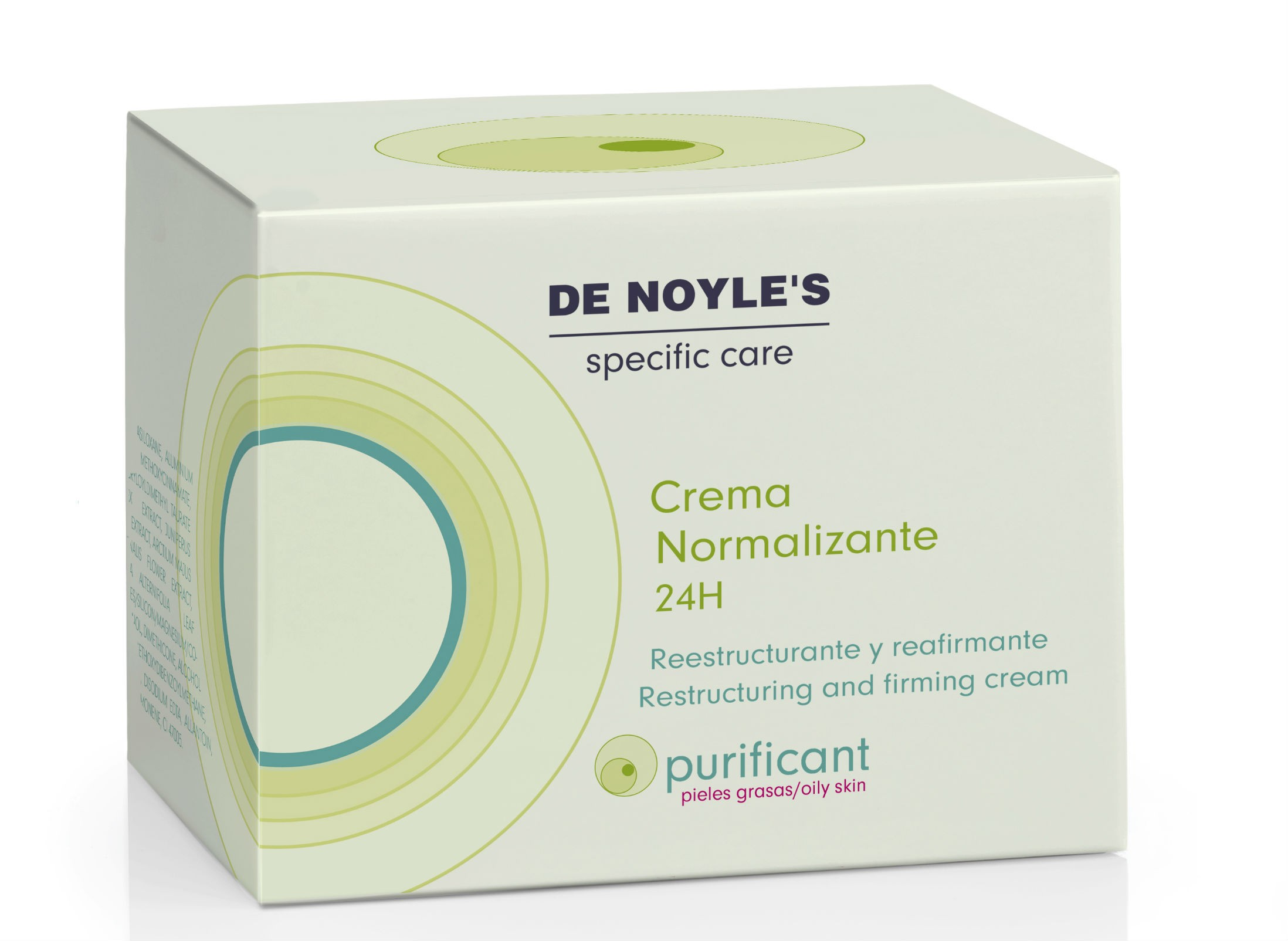 DE NOYLE'S specific care crema normalizante 24H 50ml