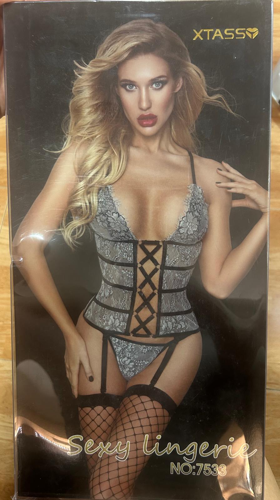 Lenceria Body sexy negro