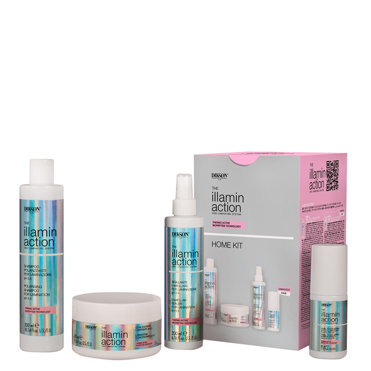Dikson illamin action home kit (sistema de laminación para el cabello)