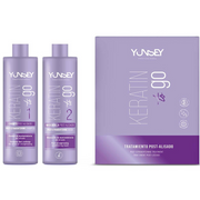 YUNSEY keratin to go tratamiento post-alisado 2x300ml