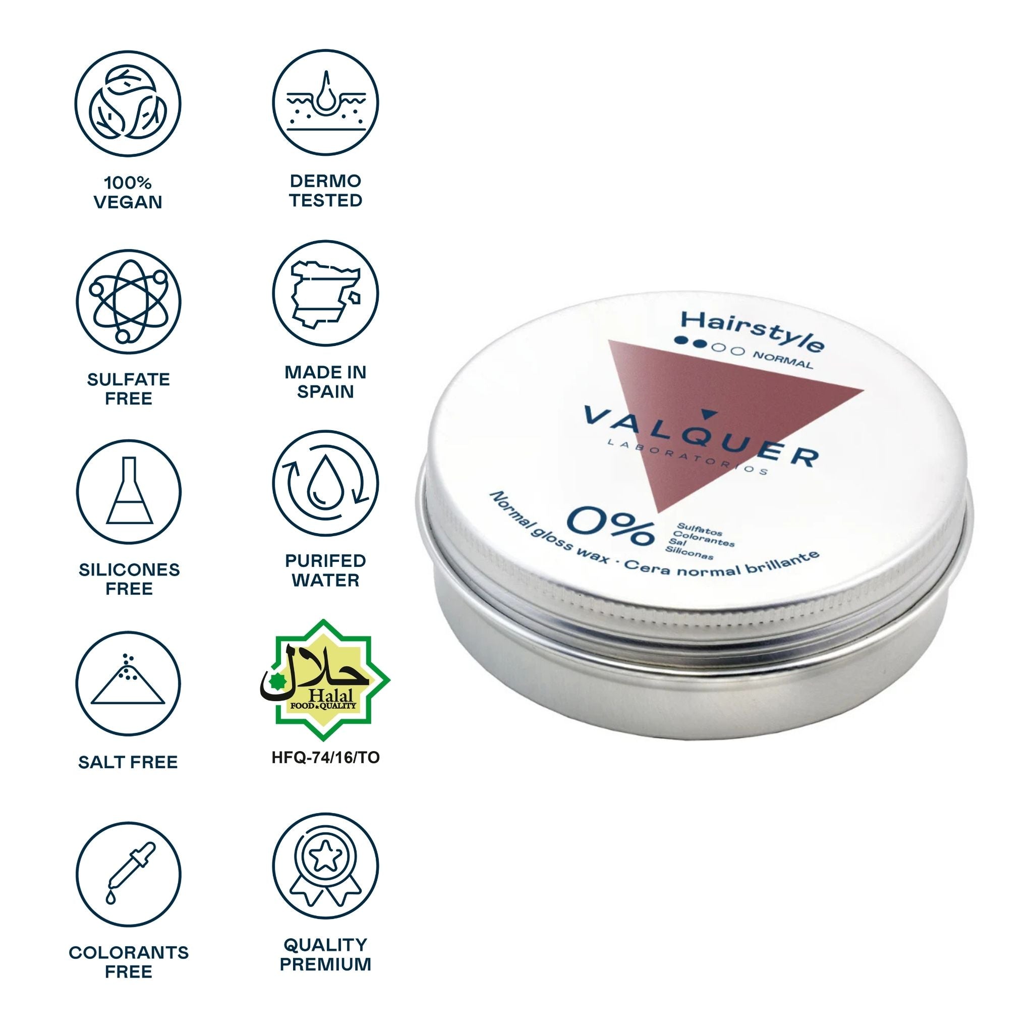 Cera capilar brillante - 100 ml