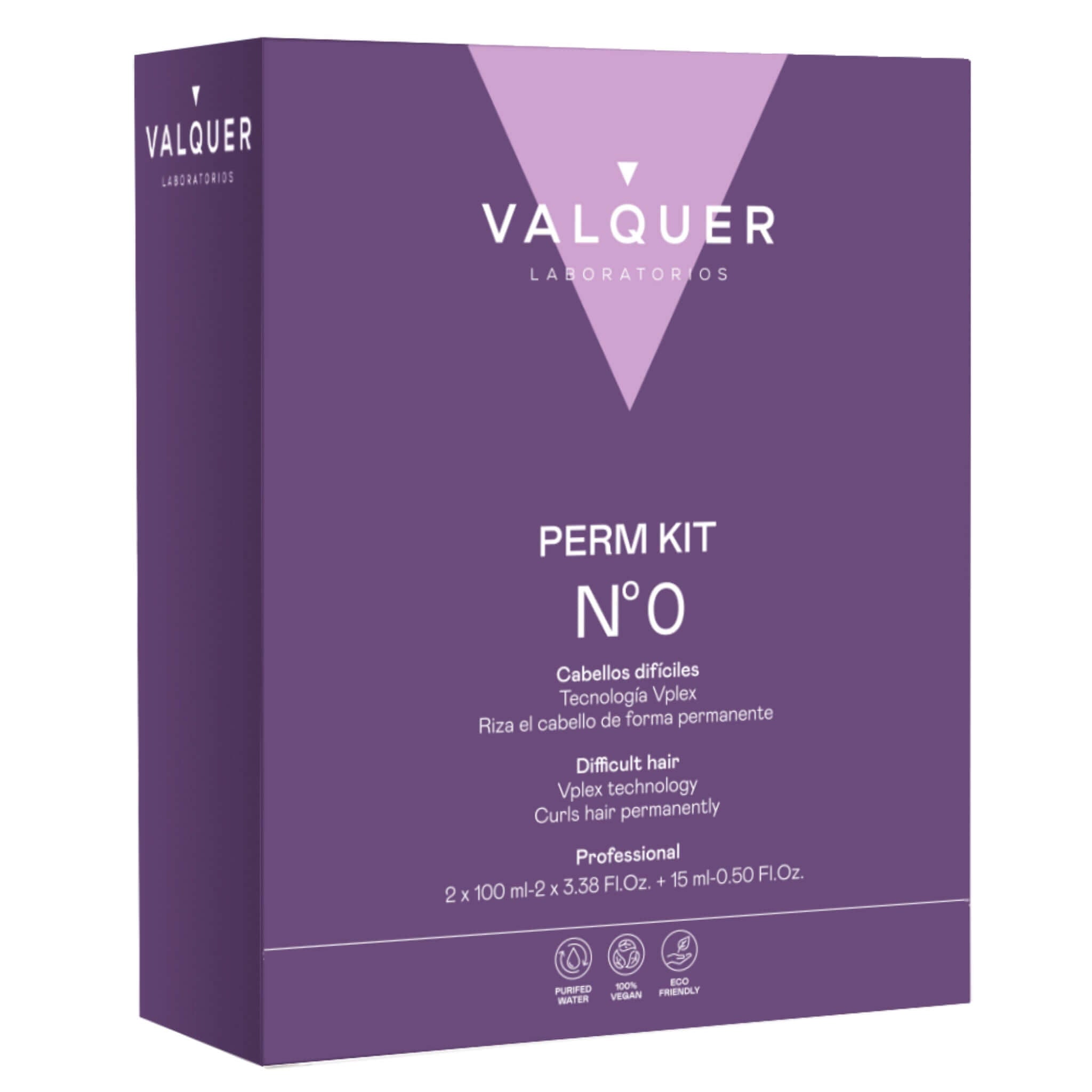 Kit para permanente Nº 0 (difíciles) - 210 ml