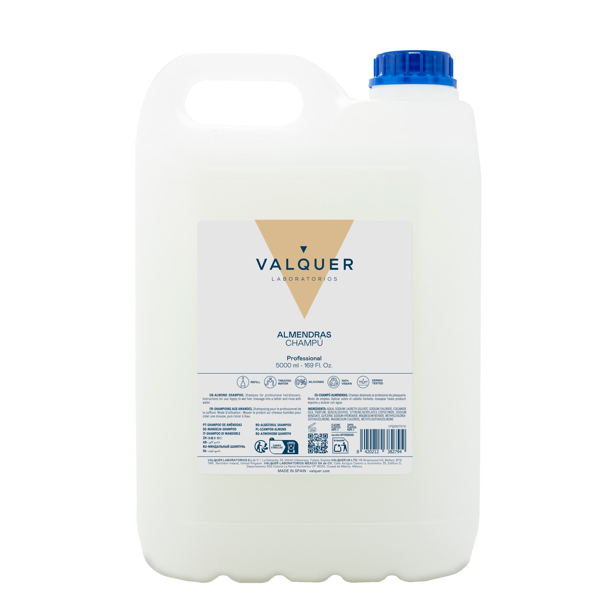 Champú almendras - 5000 ml