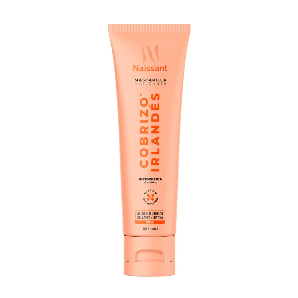 Naissant mascarilla matizante cobrizo 100ml