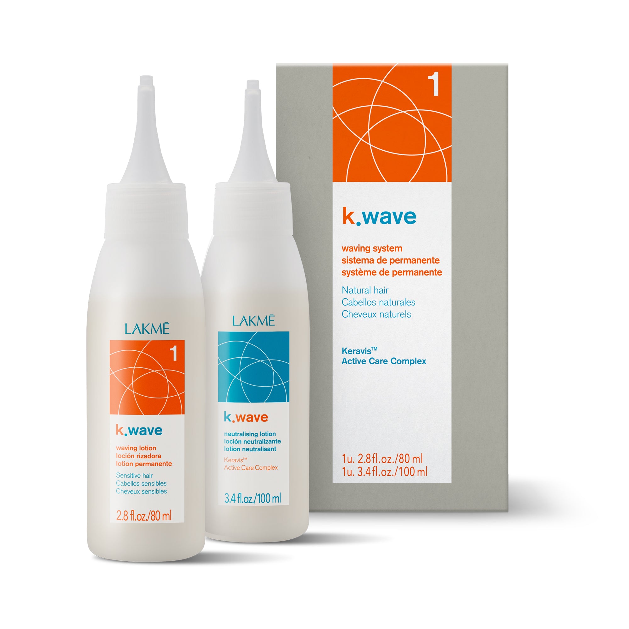 Lakme K.wave permanente (liquido+neutralizante) 80ml +100ml