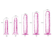 dildo de silicona con ventosa 135mm