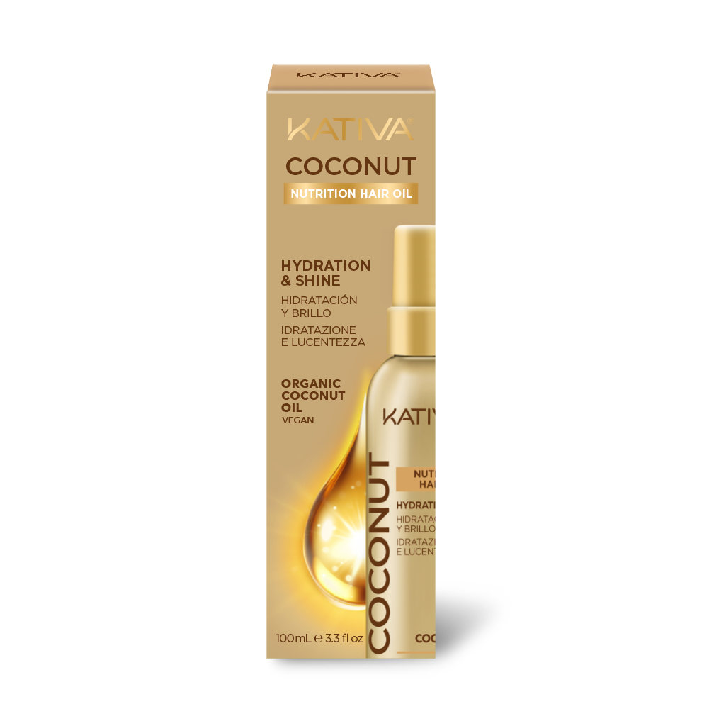 Kativa coconut oil aceite capilar hidratante 100ml
