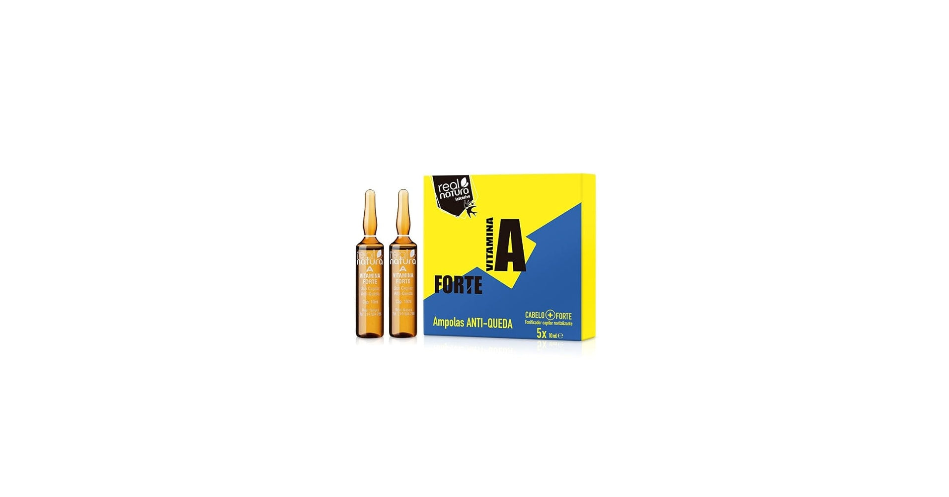 Real natura vitamin A ampollas anti-caída fortalecedor 5x10ml