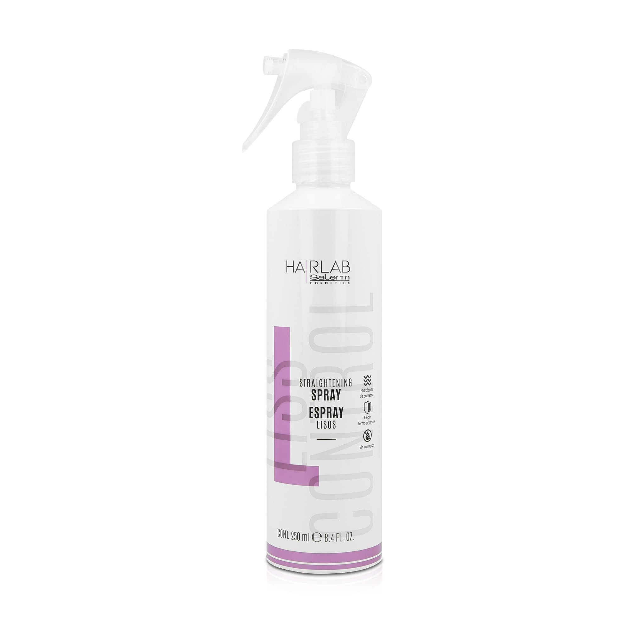 Salerm cosmetics espray lisos con hidrolizado de queratina 250ml