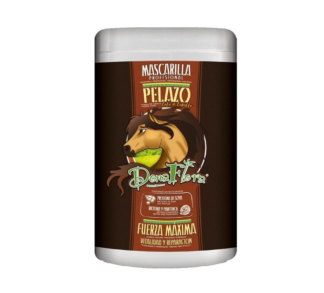 Dona flora pelazo cola de caballo  mascarilla 1000ml