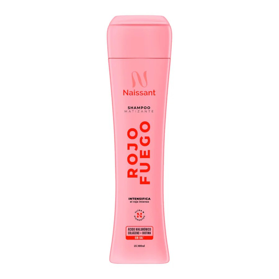 Naissant champú matizante rojo fuego 300ml