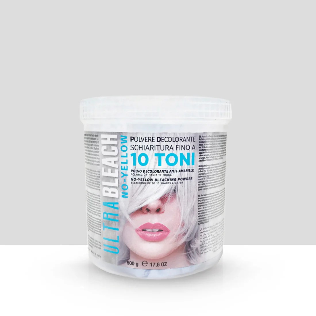 Kaypro ultra bleach decoloración anti amarillo hasta 10 tonos 500gr