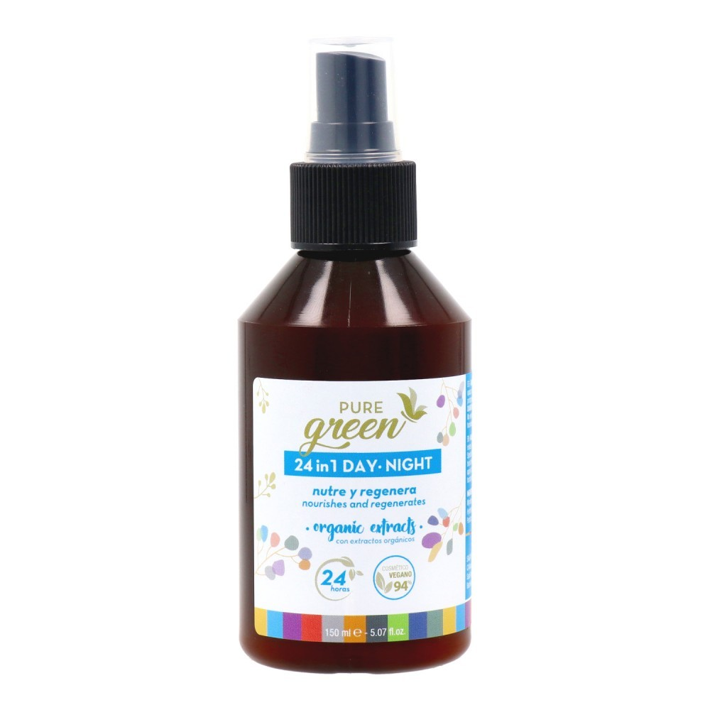 Pure Green 24 in 1 day.night mascarilla nutritiva regenerante sin aclarado 150ml