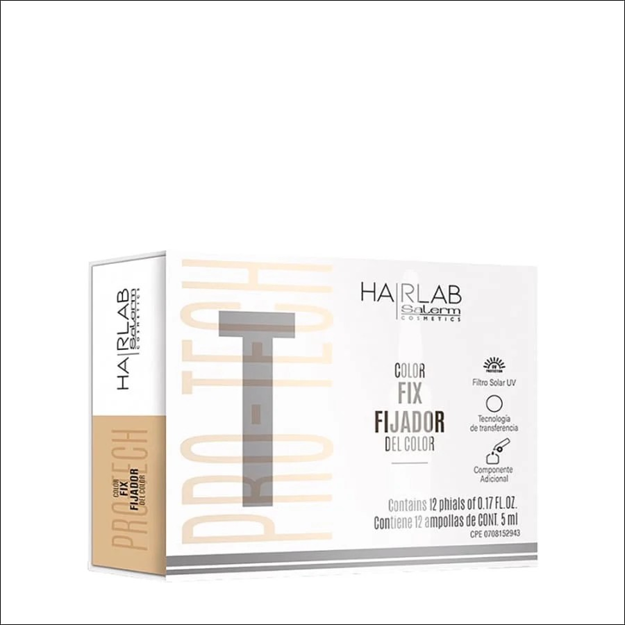 Salerm cosmetics Hair lab ampollas color fix fijadoras del color 12x5ml