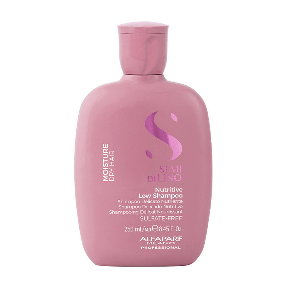 Alfaparf champú moisture dry hair semi de lino