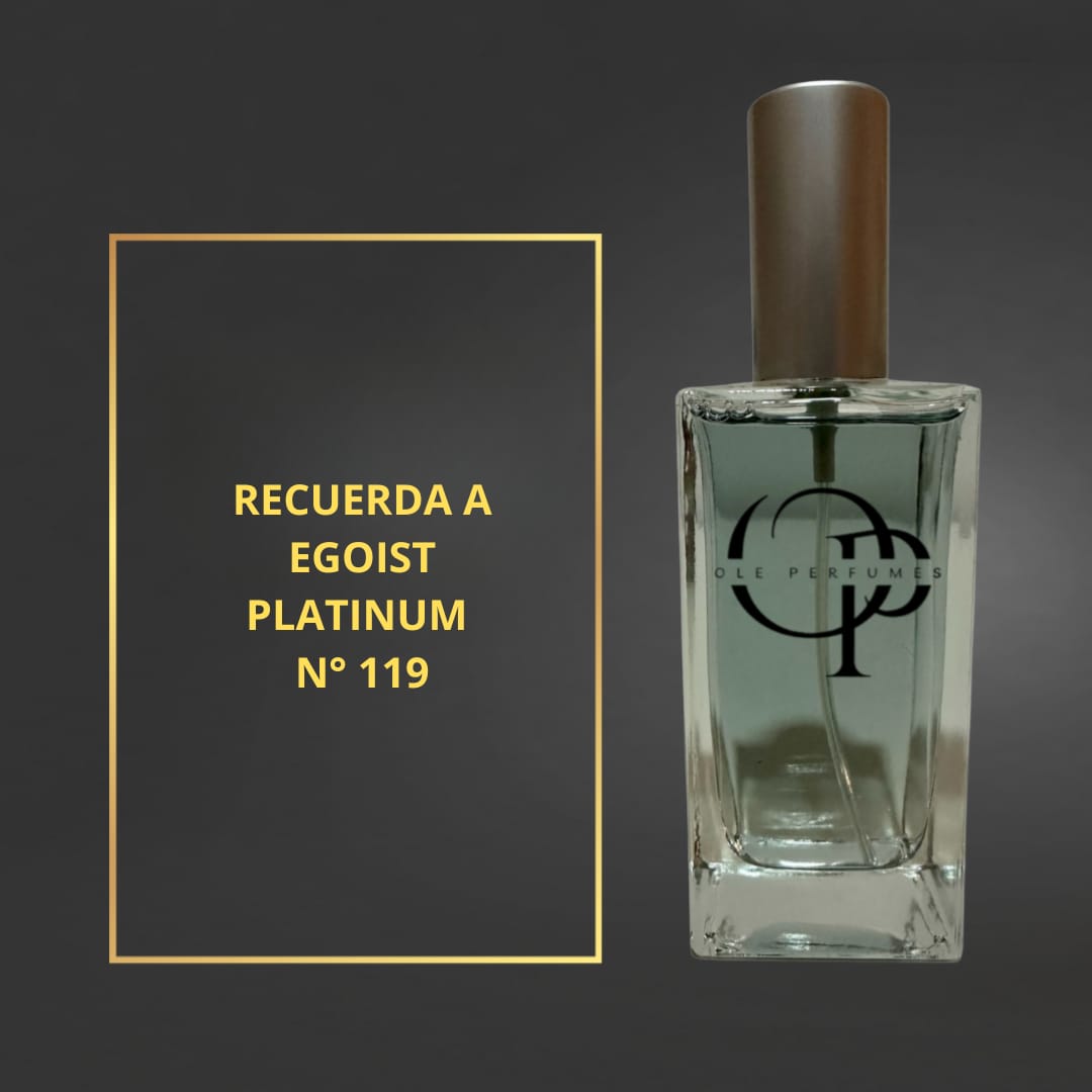 119 RECUERDA A EGOIST PLATINUM CHANEL