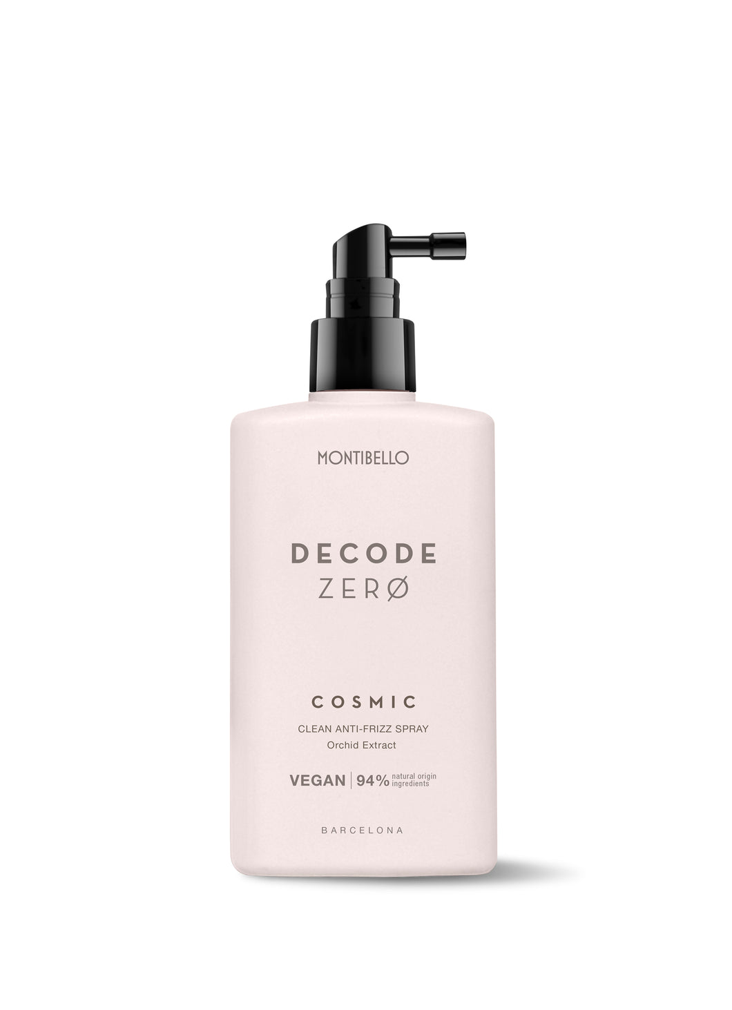 montibello decode zero cosmic spray limpiador anti-frizz 200ml