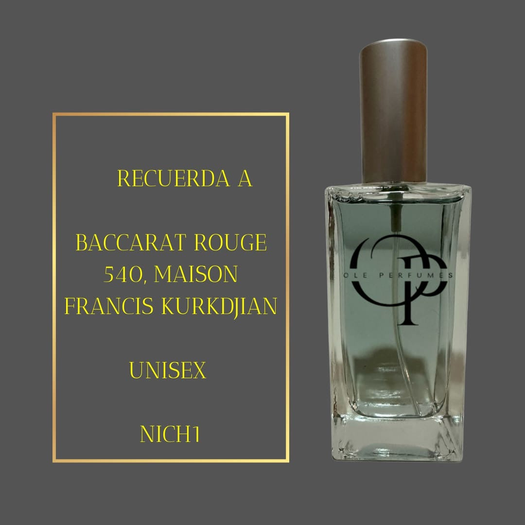 NICH1 BACARATT ROUGE 540 MAISON FRANCIS KURKDJIAN unisex