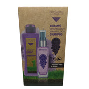 Salerm cosmetics biokera natura pack grapeology+champú  300/60ml