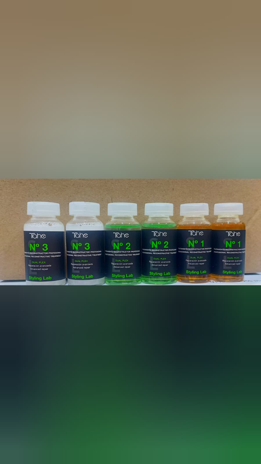 Tahe Tratamiento reconstructor con DUAL PLEX 6x10ml