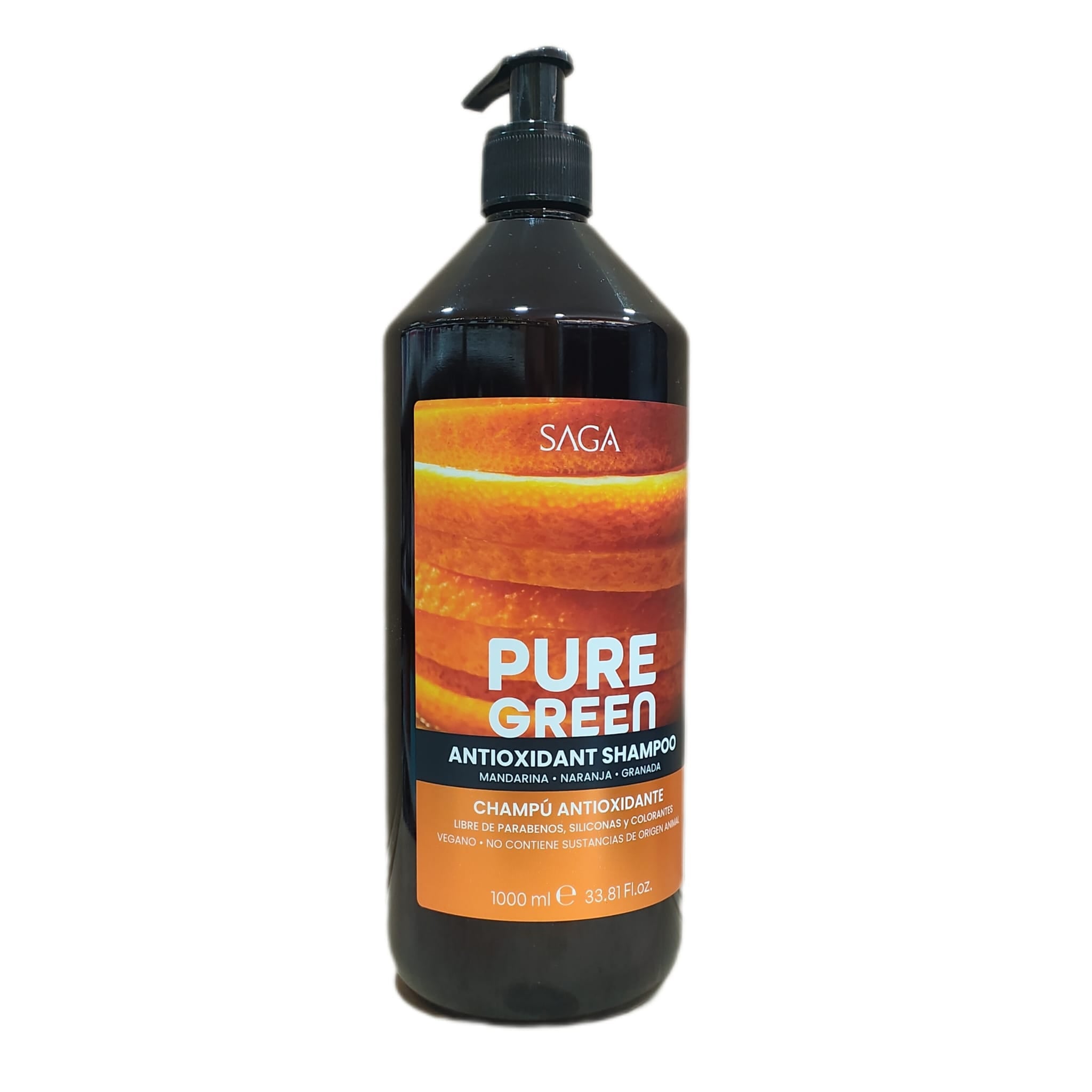 Pure green Champú anti oxidante de uso diario 1000ml