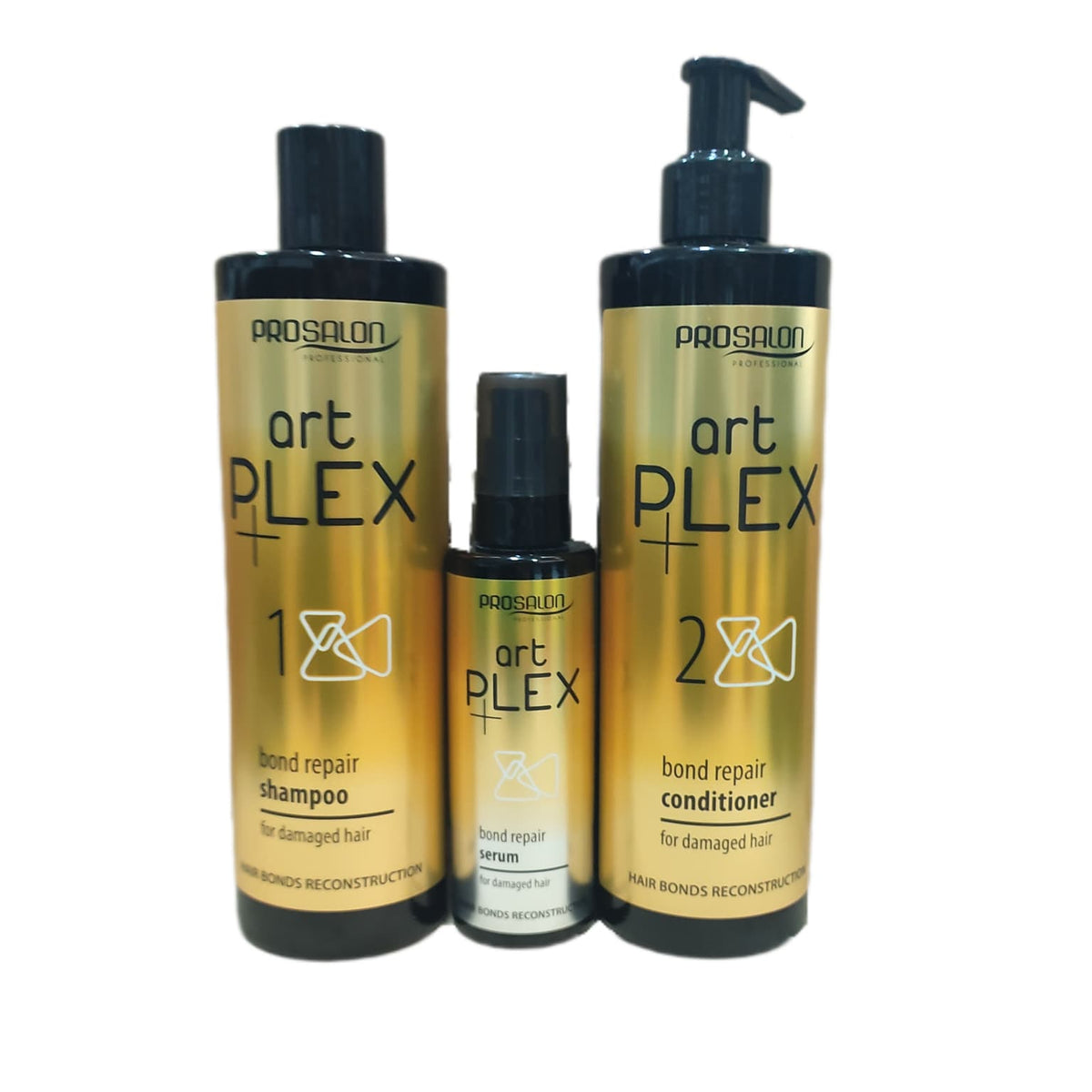 kit prosalon art plex+ sérum / acondicionador / champú