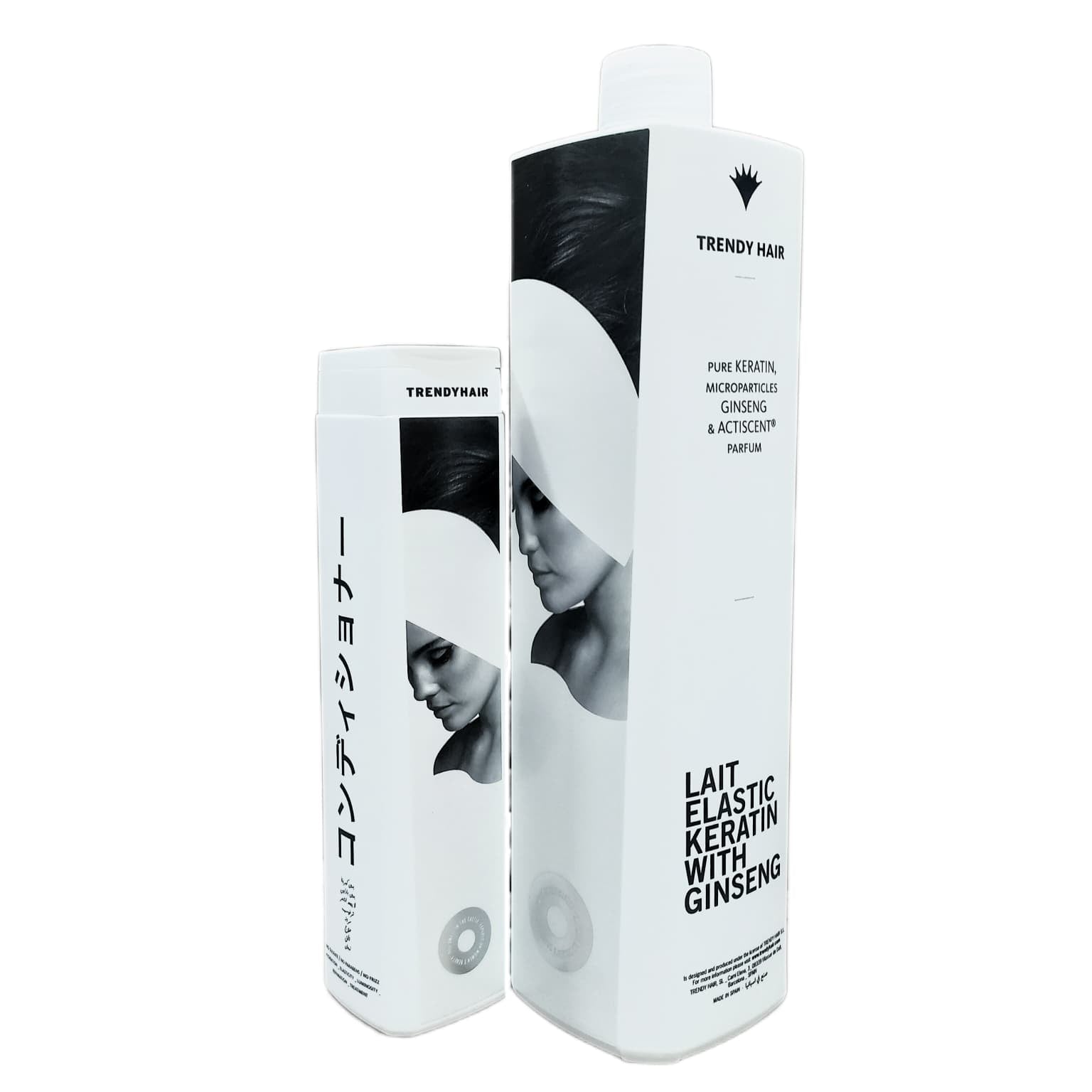 Trendy hair acondicionador Lait elastic con queratina 1000/300ml