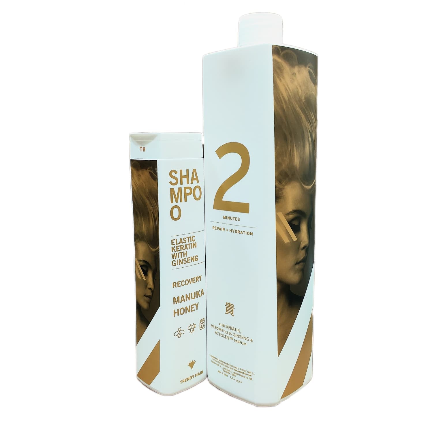 Trendy hair champú reparador miel de manuka 1000/300ml