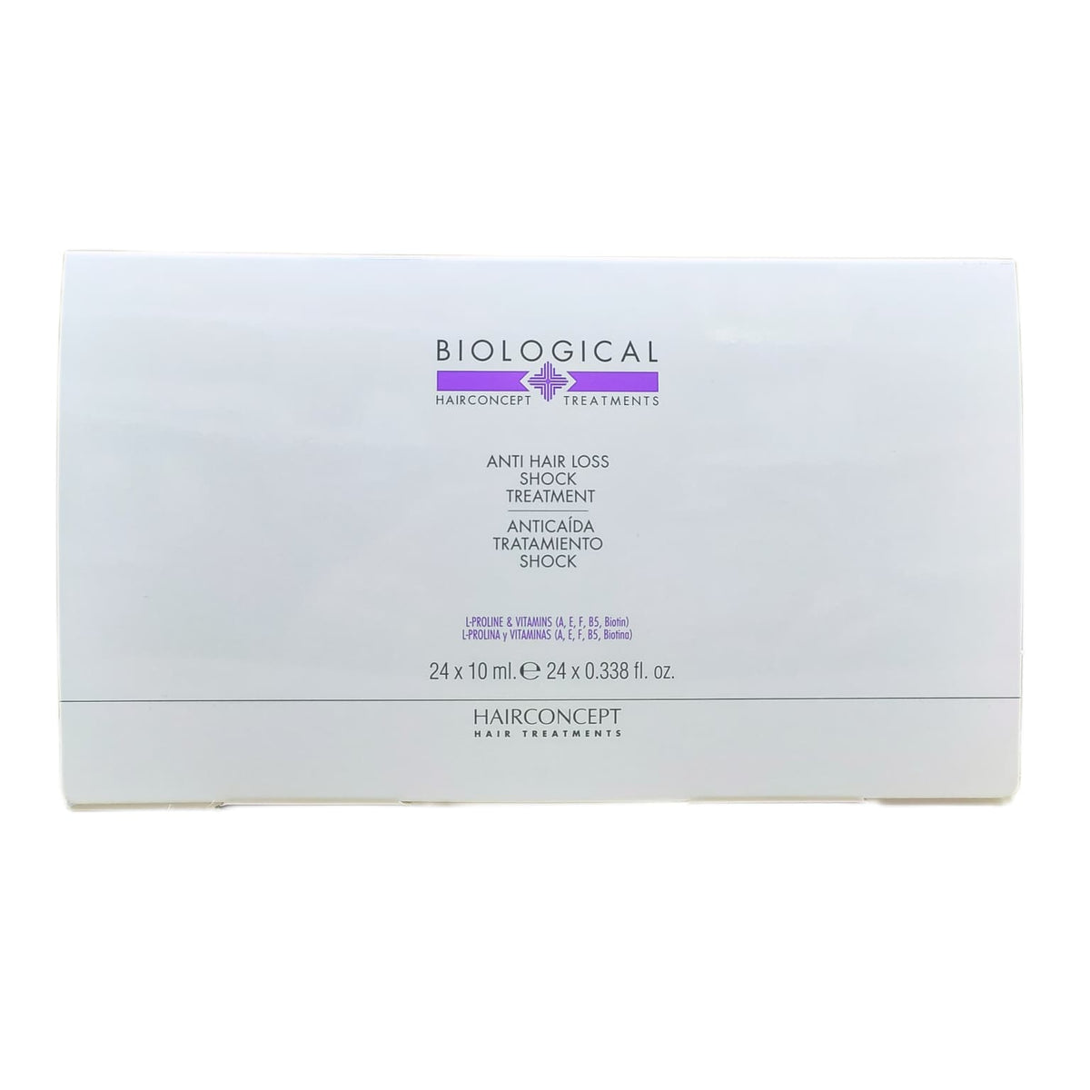 Hairconcept Biological Tratamiento Anticaída Shock Ampollas 6 x 10 ml/24x10ml