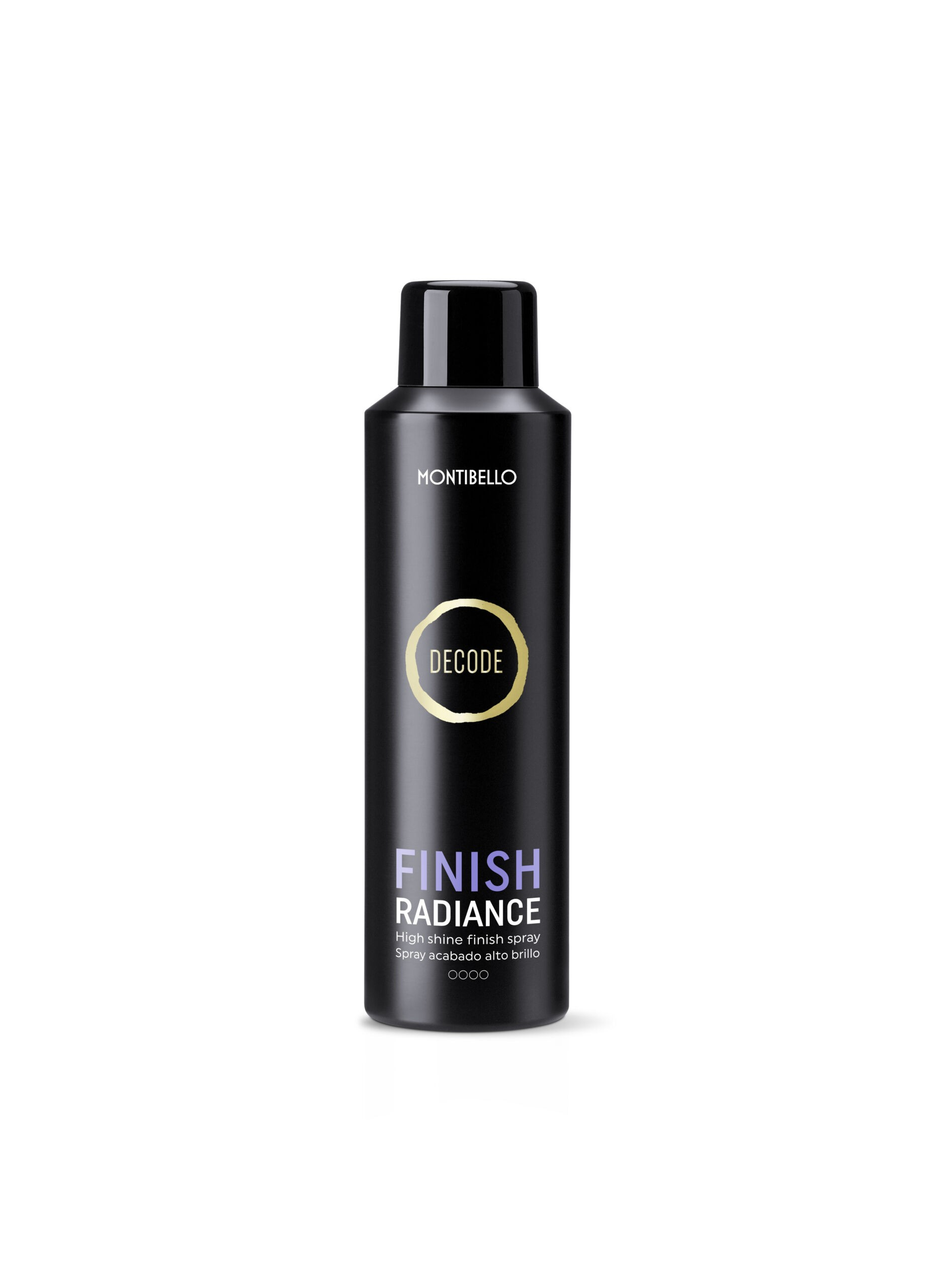 Montibello Decode Finish radiance spray acabado de alto brillo 200ml