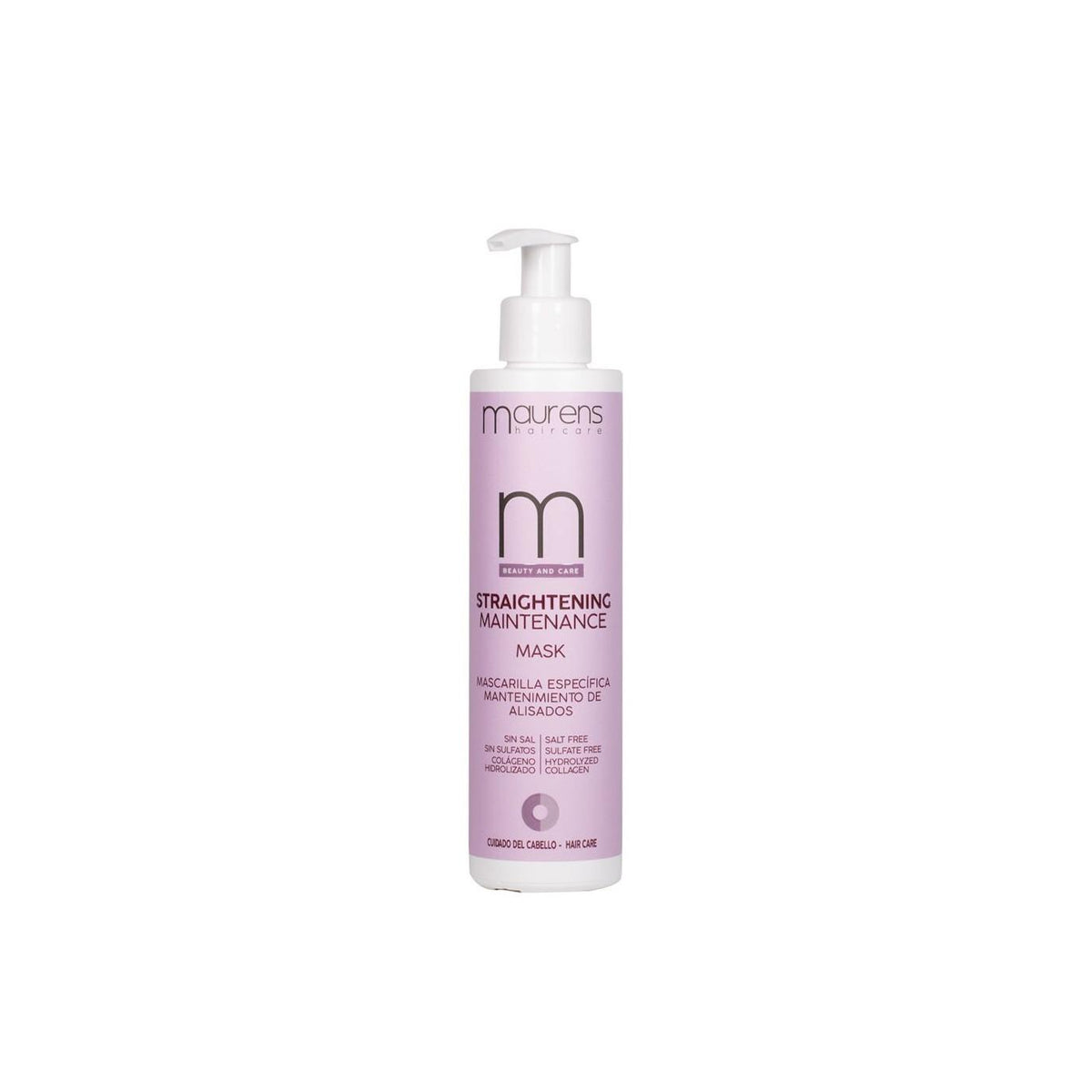 Maurens hair care mascarilla especifica mantenimiento de alisados 200ml