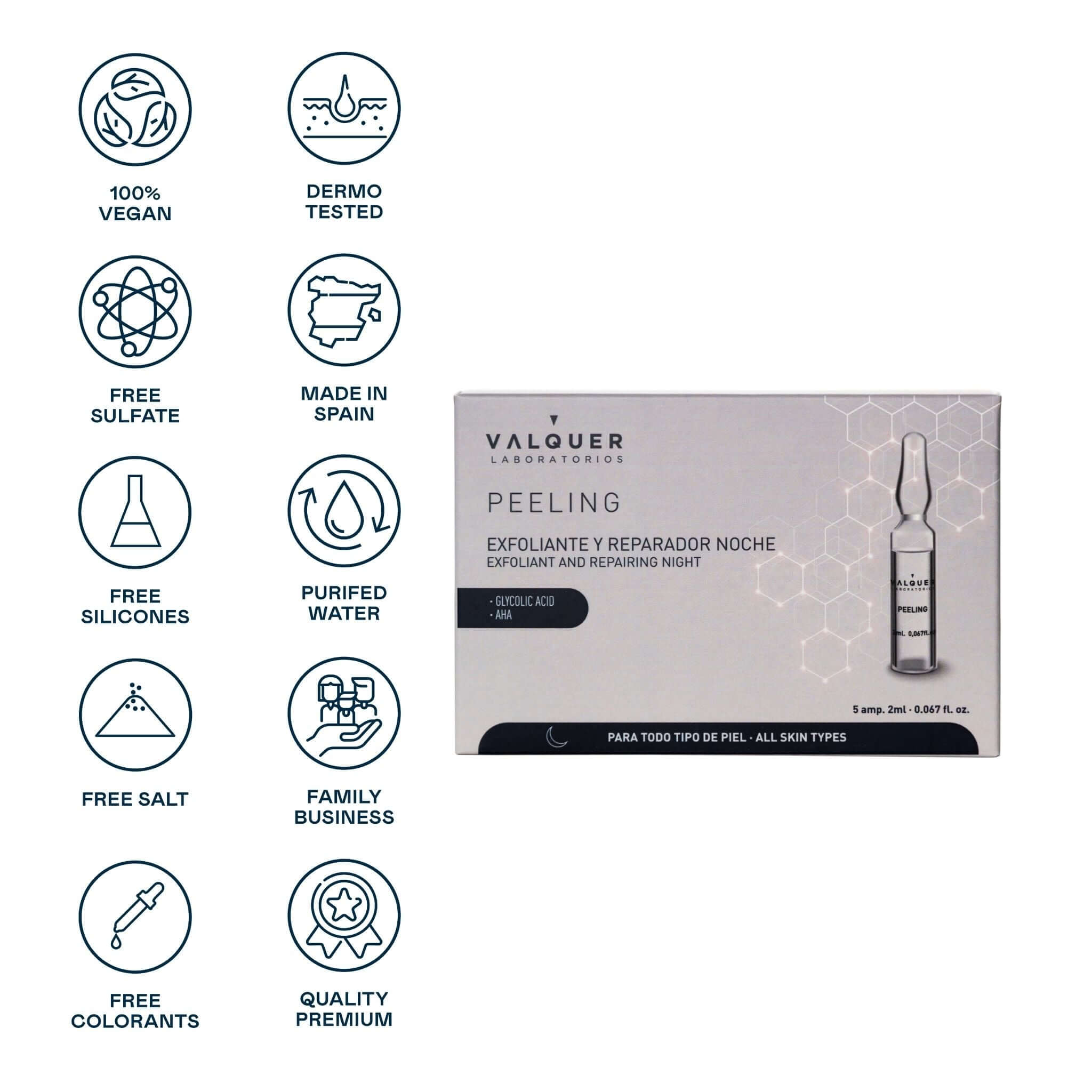 Ampollas peeling - 5 x 2 ml