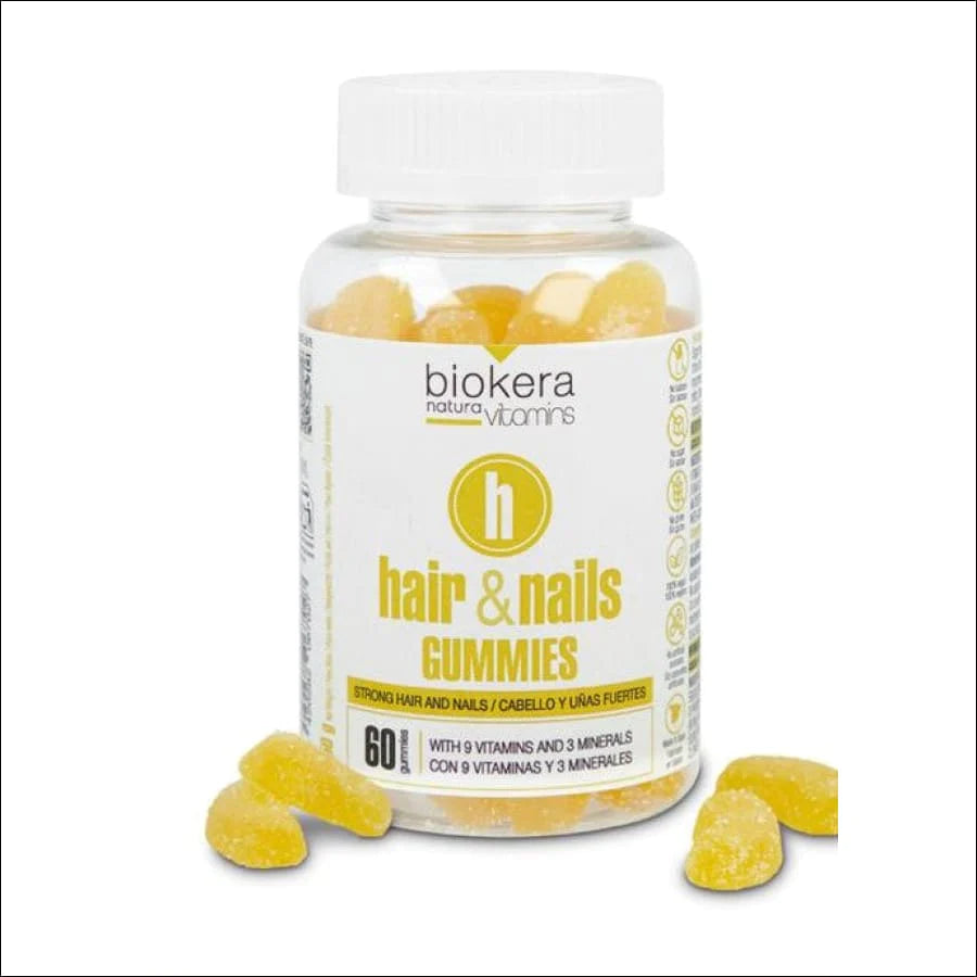 Biokera  fresh yellow shot 60 vitaminas gummies 150gr