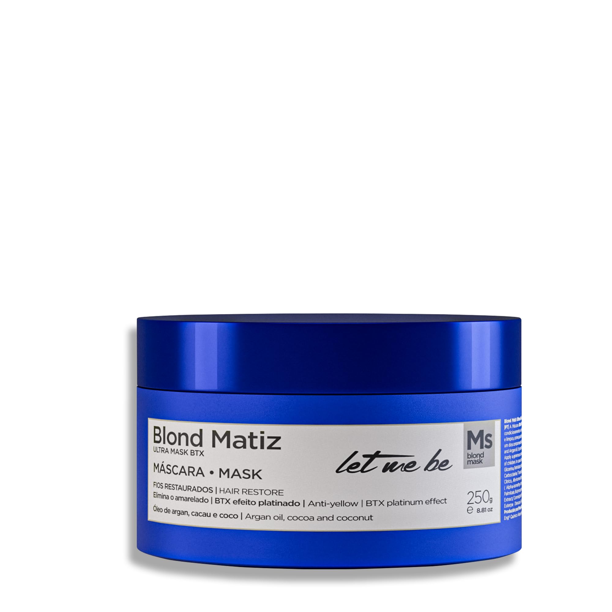 Let me be BTX blond matiz 250ml