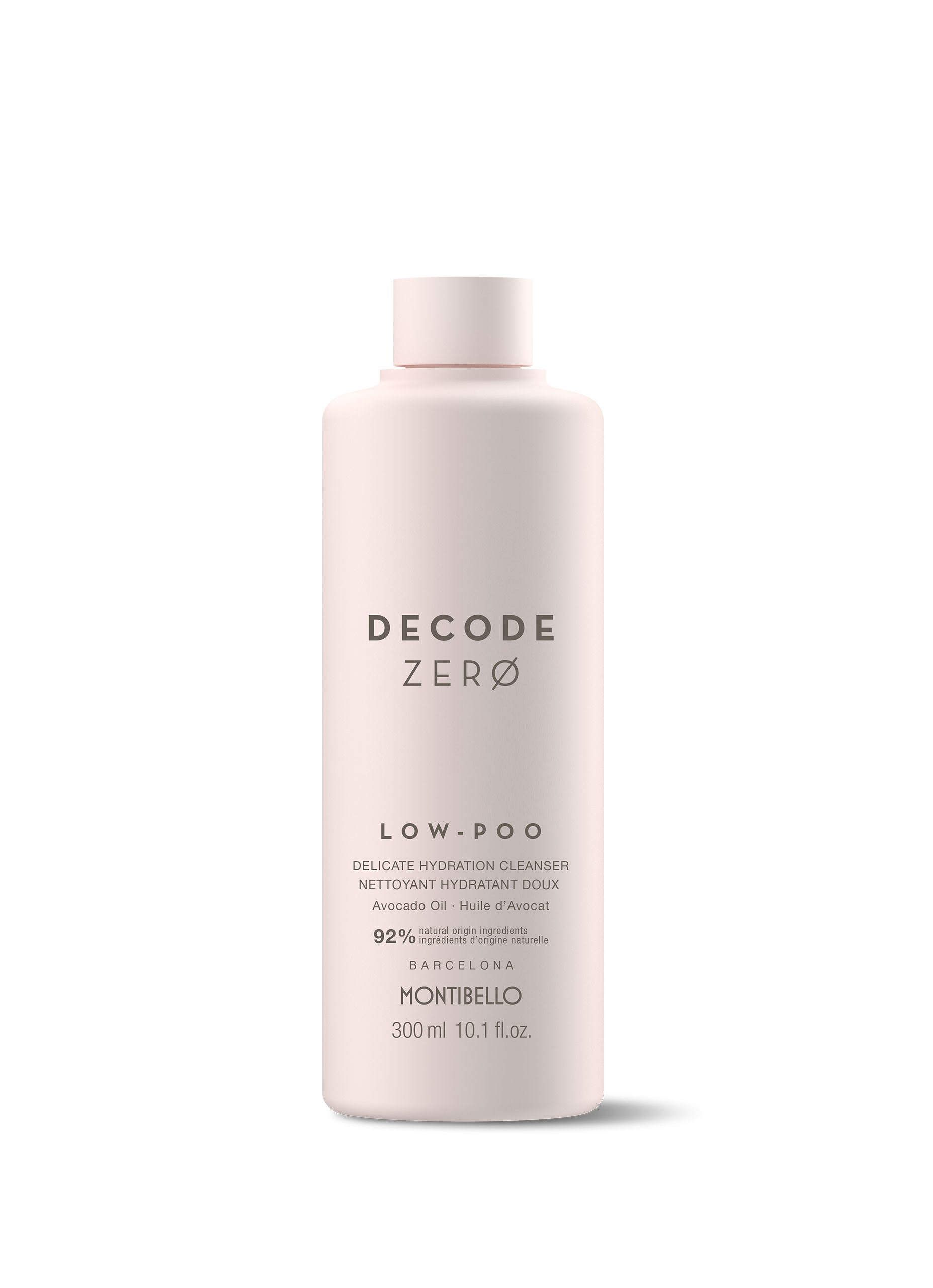 Montibello decode zero Champú low-poo limpiador delicado hidratante 300ml
