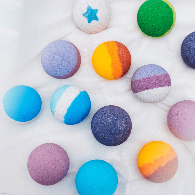 Pack bombas de baño - 9 uds. de la misma fragancia