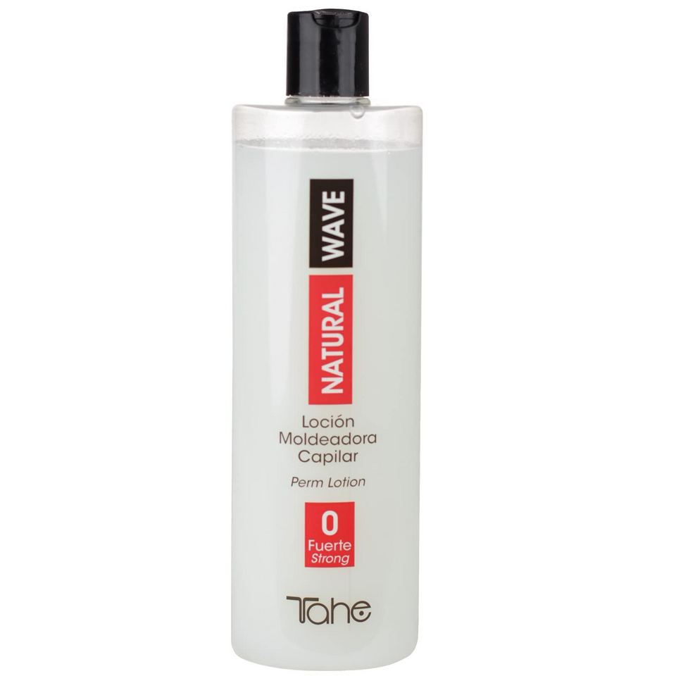 TAHE permanente en Loción moldeadora Natural Wave fuerte  500ml