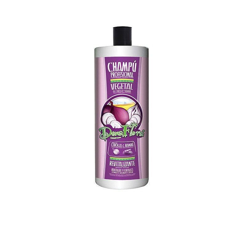 dona flora champú profesional vegetal de cebolla y bambú 1000ml