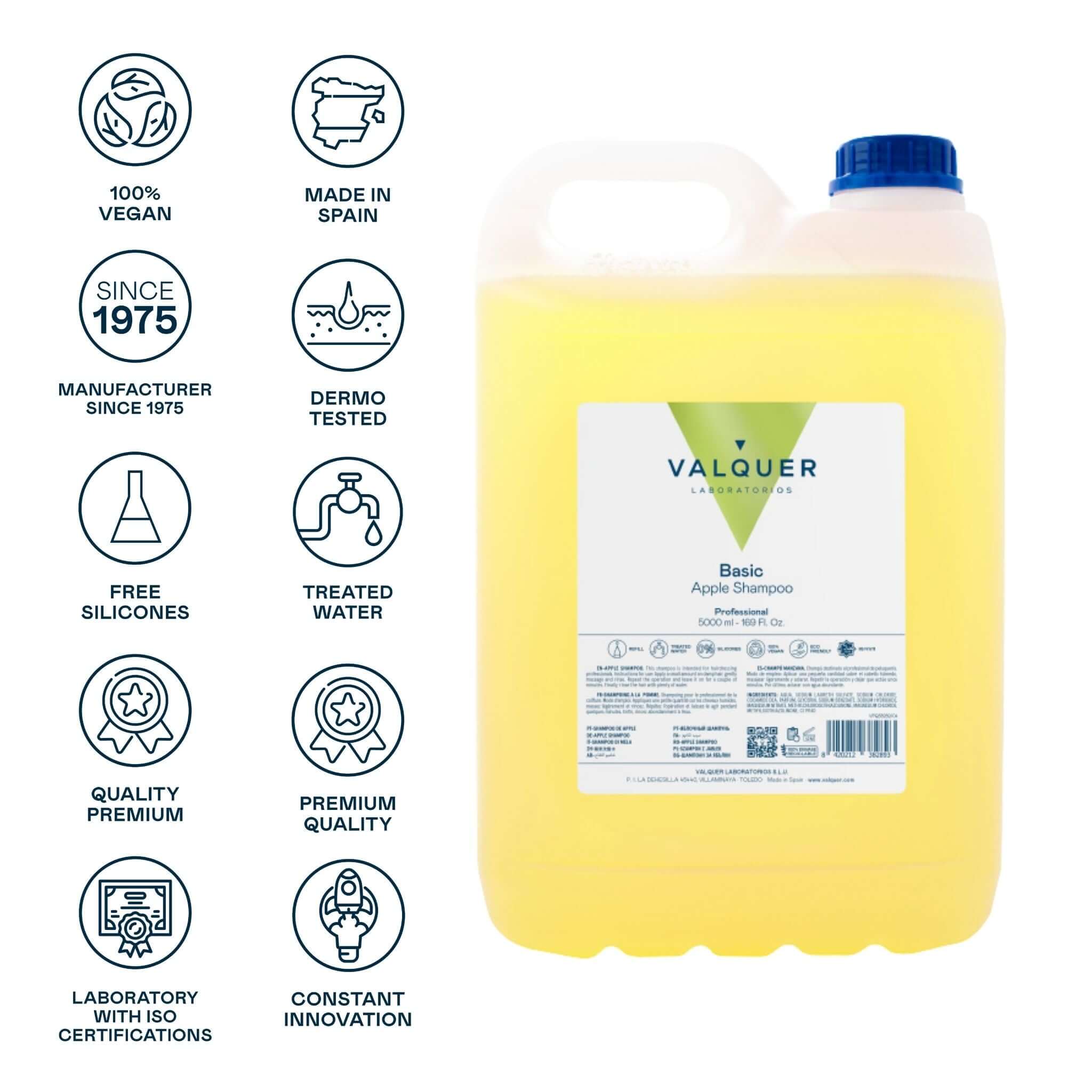 Champú manzana - 5000 ml