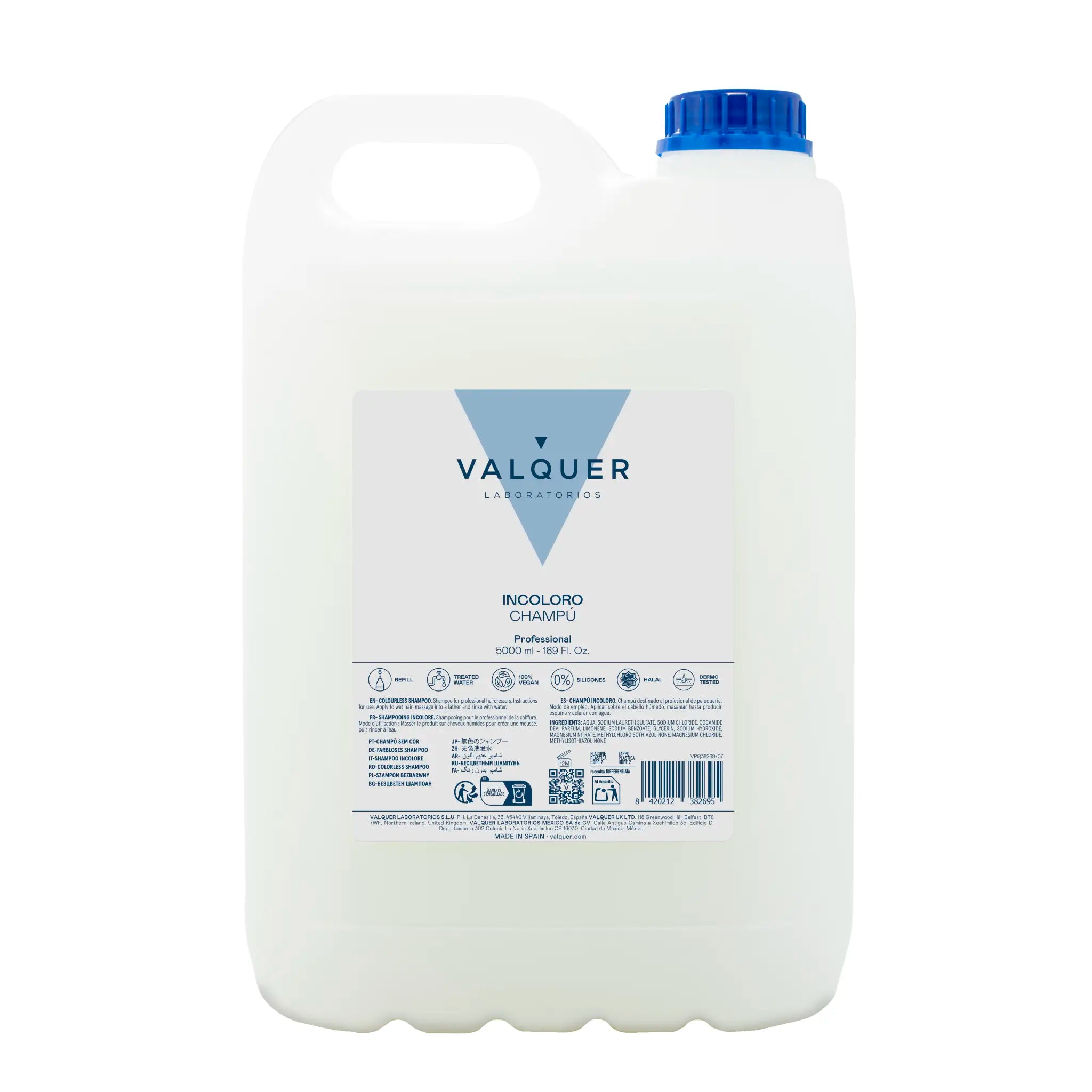 Champú incoloro - 5000 ml