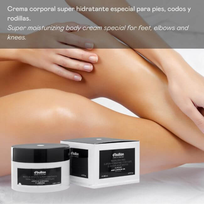 Crema reequilibrante superhidratante para pies, codos y rodillas - 200 ml