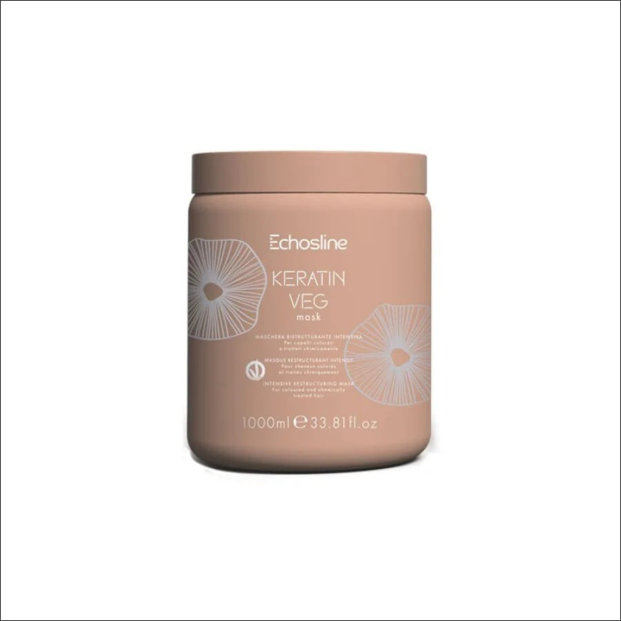 Echosline keratin veg mascarilla reestructurante vegana 1000ml