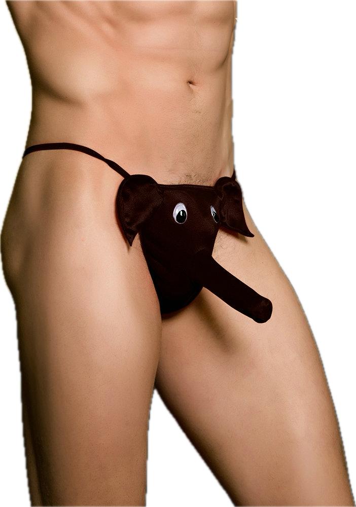 tanga trompa elefante hombre