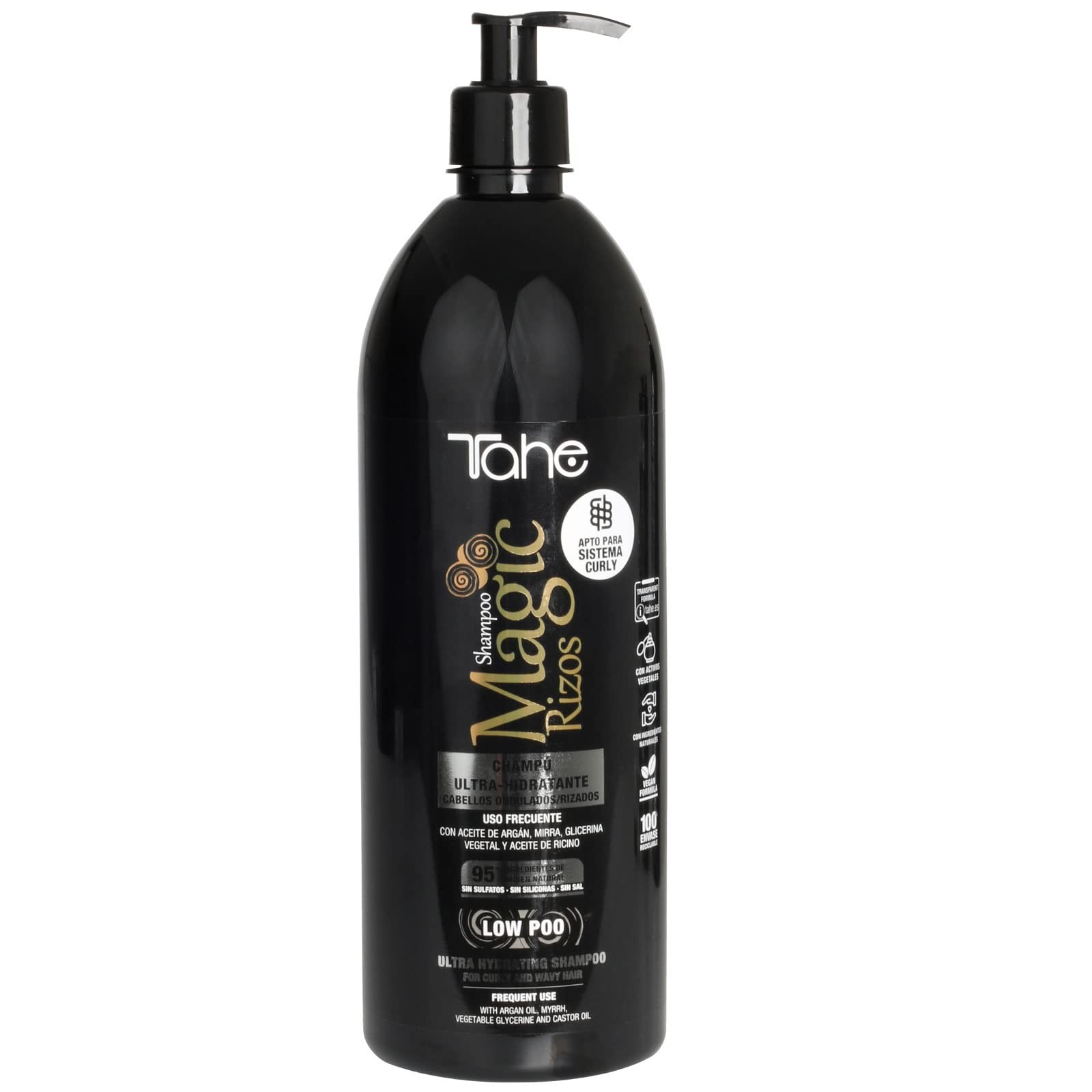 TAHE champú ultra-hidratante Low Poo Magic Rizos 300/1000ml