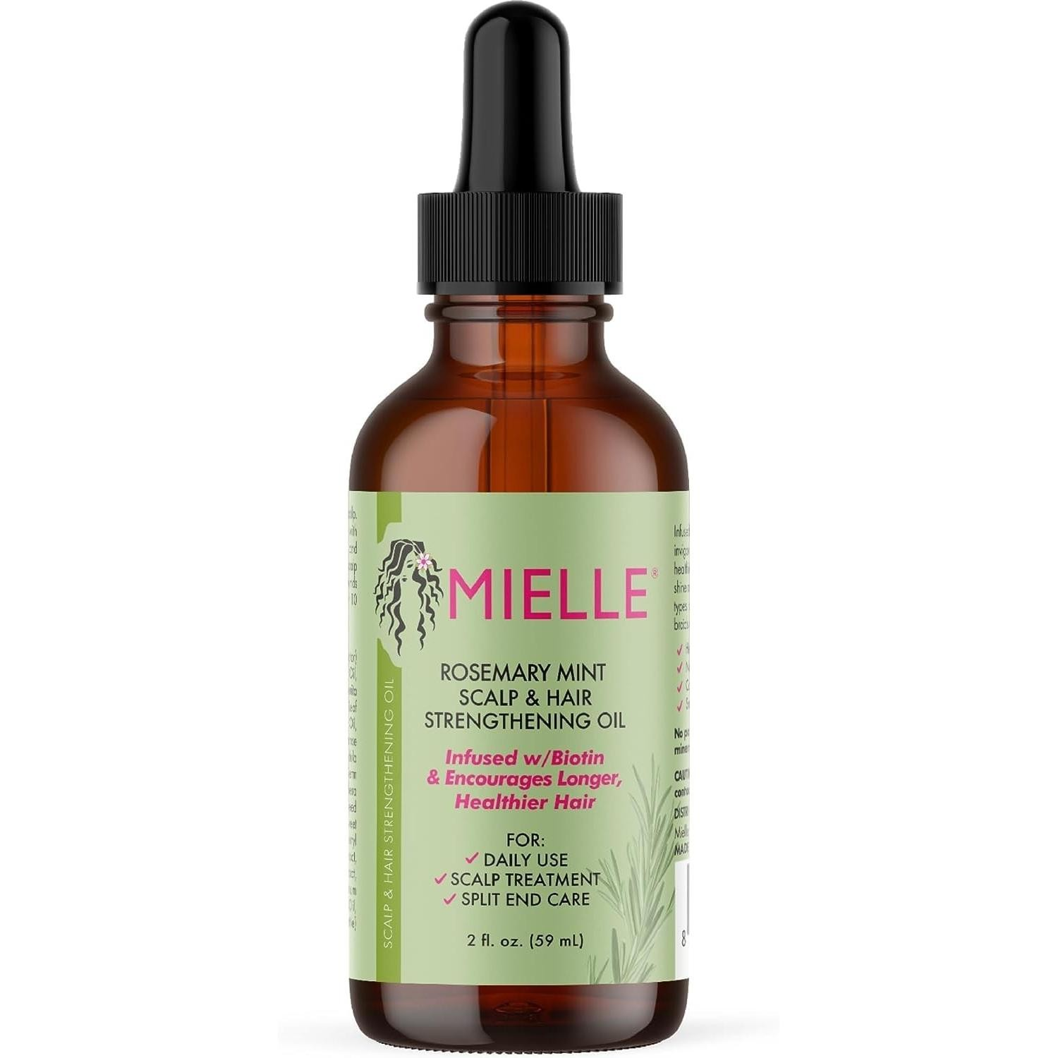 Mielle Rosemary Mint Aceite para fortalecer el cuero cabelludo 59ml