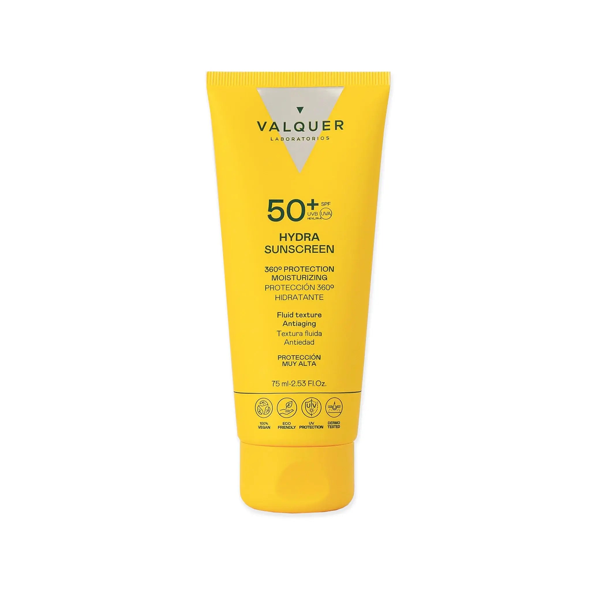 Crema Facial Hydra Sunscreen SPF 50+ Protección 360º Hidratante y Antiedad - 75 ml